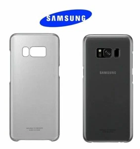 Bunch of 5 x Samsung Clear Protective Cover Black for Galaxy S8+ PLUS  - Picture 1 of 3