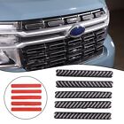 Enhance the Exterior with Carbon Fiber Front Trim Stickers for Ford Maverick