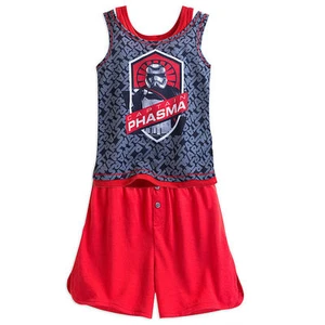 Disney Store Star Wars Force Awakens Captain Phasma Girls Pajamas PJ's 4 5/6 - Picture 1 of 3