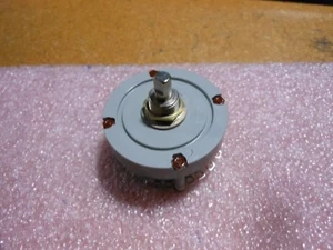 JANCO ROTARY SWITCH PART # 6-1900-1-C24C NSN: 5930-00-083-3859 - Picture 1 of 5