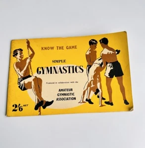 Gymnastics Know The Basics Vintage 1958 - Imagen 1 de 7