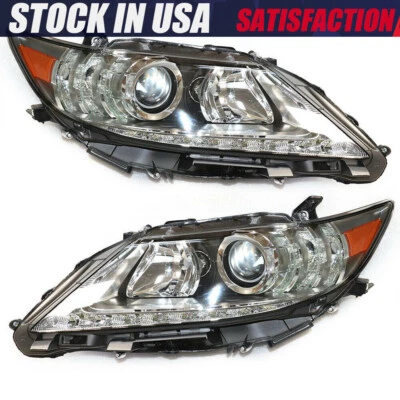 Fit 2013-2015 Lexus ES350 ES300h Headlight Assembly RH+LH Passenger Driver Side Foto 1 de 4