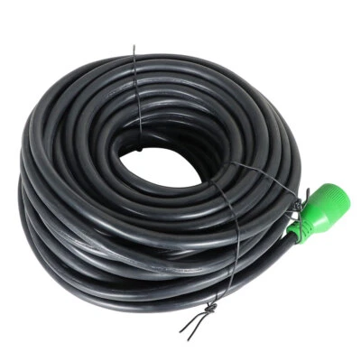 100 Feet 30 AMP 4 Prong Generator Extension Cord NEMA L14-30P / L14-30R - Image 1 of 4