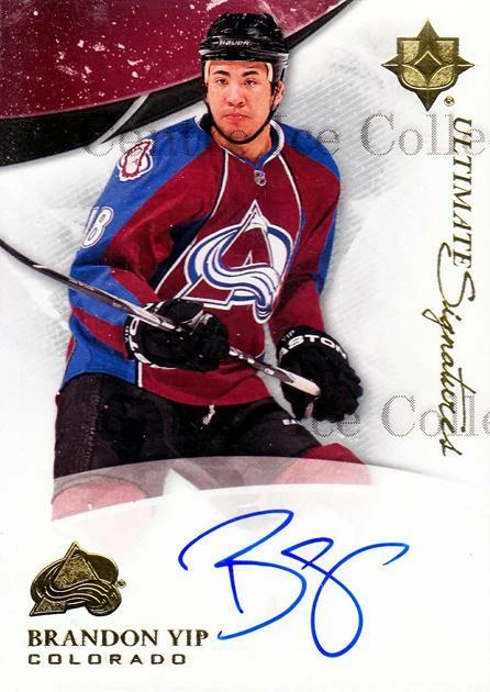 2010-11 UD Ultimate Collection Signatures #USBY Brandon Yip - Image 1 of 1