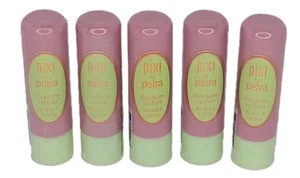Pixi by Petra Bálsamo Labial .1oz Manteca de Karité Tintado ROSA NATURAL Hidratante Lote de 5 - Imagen 1 de 6