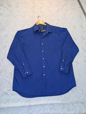 Camisa de vestir con botones azul XL azul manga larga Alexander Julian de colores para hombre Foto 1 de 4
