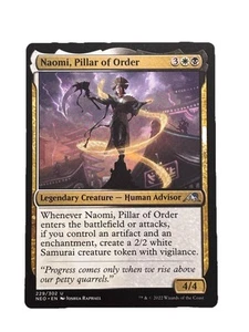 New: 2022 MTG Naomi, Pillar of Order Kamigawa: Neon Dynasty 229 Regular Uncommon - Picture 1 of 2