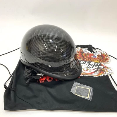 NEW BADASS 3X Carbonair Rocker Carbon Fiber DOT Motorcycle Helmet BA-CRRK-3X - Image 1 of 4