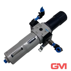 Festo Filtro Regulador LFRS-1/4-D-7-O-MIDI Regulador De Filtro 194737 - Imagen 1 de 7