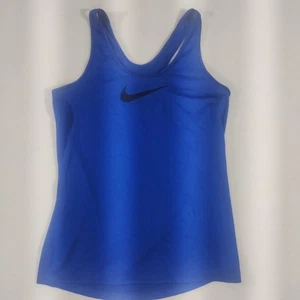 Nike Pro Damen Tank Top Shirt Dri-Fit Activewear Training Blau SWOOSH Größe M - Bild 1 von 8