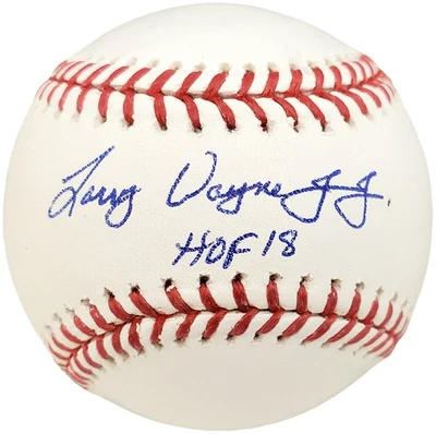 Chipper Jones Signed MLB Baseball Atlanta Braves Full Name "HOF 18" Beckett - Image 1 of 3