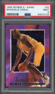 1996 Skybox E-X2000 Shaquille O'Neal PSA 9 - Picture 1 of 2