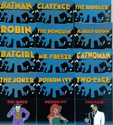 1995 Skybox The Adventures Of Batman and Robin 12 Pop-Up 9 Foil 3 Thermals M/NM! - Image 1 of 3