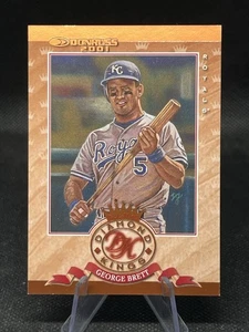 2001 Donruss All-Time Diamond Kings - #6 - George Brett - Kansas City /2500 - Picture 1 of 2