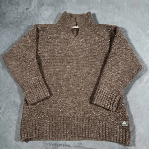 Suéter Fisherman Out of Ireland Para Hombre Pequeño Donegal Cuello Simulado Hecho en Irlanda - Imagen 1 de 11