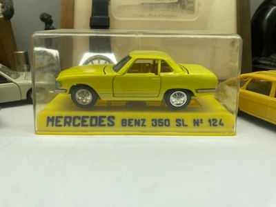 ANCIENNE JOAL MERCEDES BENZ 350 SL N°124 ECHELLE 1/43 EME - Photo 1/4