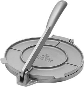 Victoria 8 Inches Cast Iron Tortilla Press, Roti Maker and Tortilladora, Patacon - Picture 1 of 12