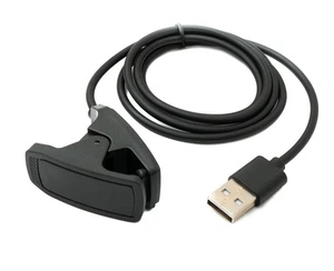 SYSTEM-S Câble USB 2.0 100 cm Câble de Charge Pince pour Garmin Descent MK3 MK3i - Photo 1/4