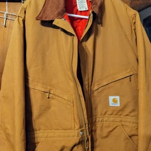 Carhartt Overall nie getragen rot Steppfutter Regular 42 RN 14806 - Bild 1 von 11