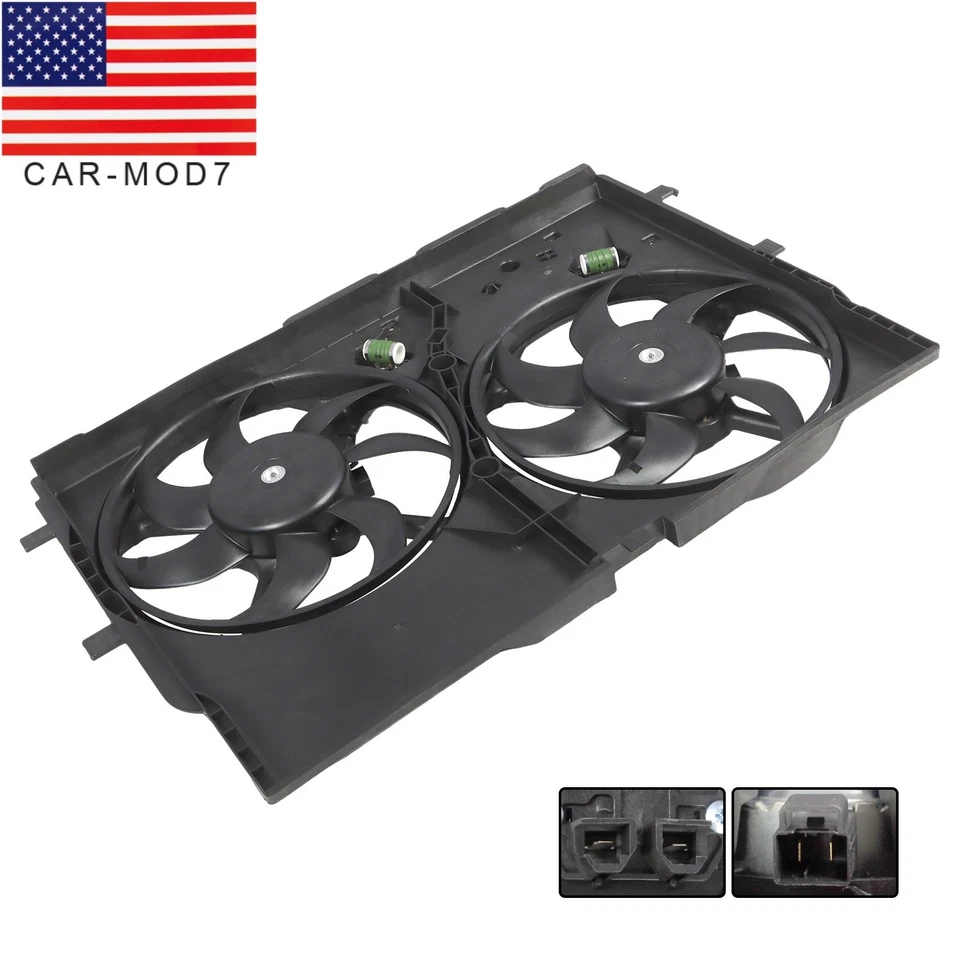 Conjunto de ventilador de refrigeración del radiador V6 3,6 L para Ram ProMaster 1500 2500 3500 2014-2021 Foto 1 de 4