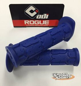 ODI Rogue ATV Handlebar Grips -BLUE- Yamaha Blaster Warrior Banshee - MADE IN US