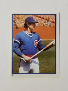 Larry Bowa 1983 Topps Baseball Sticker #221 Chicago Cubs - Bild 1 von 2
