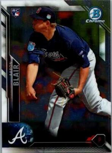 Aaron Blair #93 2016 Bowman Chrome Rookie Atlanta Braves - Picture 1 of 2