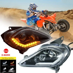 Faro LED DRL Turn 06-24 YAMAHA RAPTOR YFZ 450 700R YFM 250 350 700 - Imagen 1 de 15