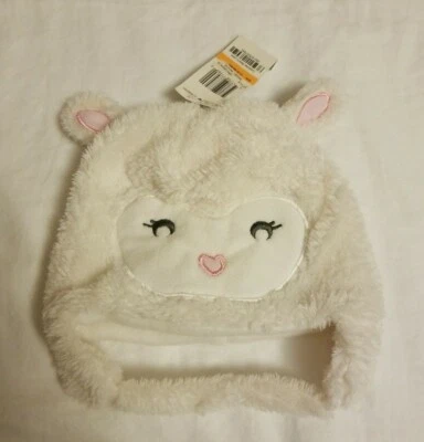 Sombrero oreja cordero/oveja First Impressio blanco rosa nuevo rápido USPS primera clase  Foto 1 de 4