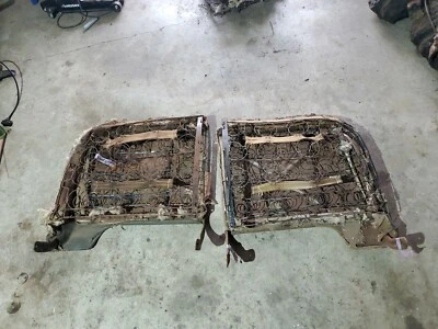 1947 48 49 Chevrolet Fleetmaster 2 puertas coche asiento delantero superior muelle trasero Foto 1 de 4