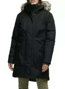 NEW! NORTH FACE Downtown Parka Women’s XS Black Goose Down Warm Puffer MSRP $299 - Picture 1 of 10