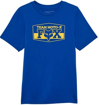Fox Racing Team Premium Youth Short Sleeve T-Shirt Blue MD - Image 1 of 2