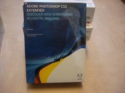 Adobe Photoshop CS3 Extended, Sealed - Image 1 of 3