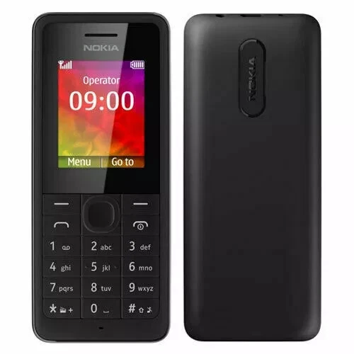 Nokia 106- Black-Mobile phone-Sim Free- cheap- Warranty