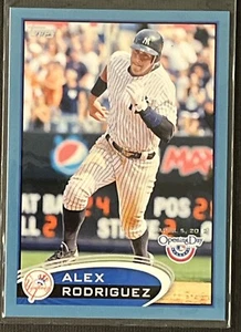 2012 Topps Opening Day Alex Rodriguez #53 Blue #'d /2012 New York Yankees - Picture 1 of 2