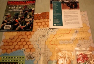 Modern War #36 w/ Cold Start: The Next India Pakistan War. Counters punched. - Picture 1 of 2
