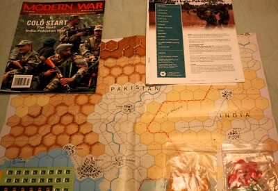 Modern War #36 w/ Cold Start: The Next India Pakistan War. Counters punched. - Image 1 of 2