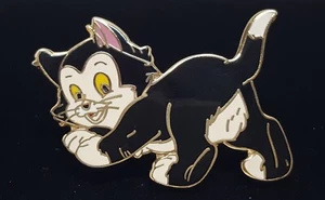 Prendedor oficial Figaro Walt Disney 2002 Pinocho Disney intercambio cola de gato trasero - Imagen 1 de 8