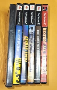 PS2 Game Lot Bundle Tested (5 Total) All Star Baseball , Rayman Arena - Picture 1 of 9
