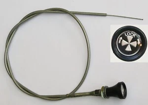 MG Midget 1500 Turn & Lock, Locking Choke Cable, MG part CHA446 - Picture 1 of 1