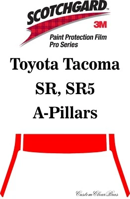 3M Paint Protection Film Pro Series Clear Bra Shield 2024 2025 Toyota Tacoma - Image 1 of 3