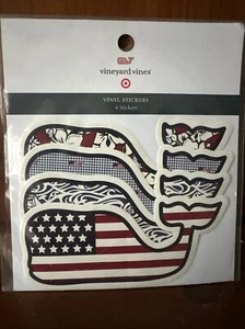 Vineyard Vines × Target - Set of Four Stickers - New & Discontinued - Picture 1 of 2