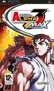 Street Fighter Alpha 3 Max - Sony PlayStation PSP jeu vidéo d'action-aventure