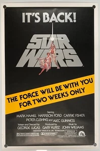 Star Wars (20th Century Fox, R-1981) Rolled One Sheet MINT - Picture 1 of 1