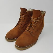 Bally Suede Tan Ankle Boots - UK Size 4 - EU 37