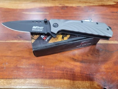 MTECH Pocket Knife Assisted Open Tactical  3.5" Blade 440 stainless steel  - Image 1 of 4