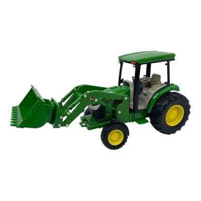 John Deere 1/16 Big Farm Lights & Sounds 4066R Tractor with Attachments Toy - Image 1 of 4