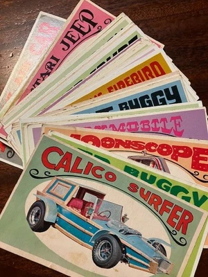 1970 年 WAY OUT WHEELS 近套装 (35/36) 状况极佳 — 第 1/2 张图片