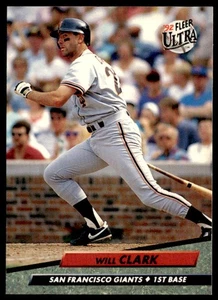 1992 Ultra #287 Will Clark - Picture 1 of 2