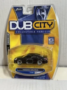 JADA TOYS DUB CITY NISSAN MAXIMA 1:64 W15 161 NEGRO #75 - Imagen 1 de 5